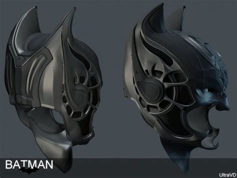 Batman Helmet Redesign By Amghar Mahmoud On Artstation Batman