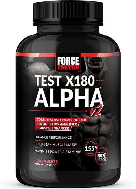 Prueba X Alpha V Refuerzo De Testosterona Para Hombres Suplemento