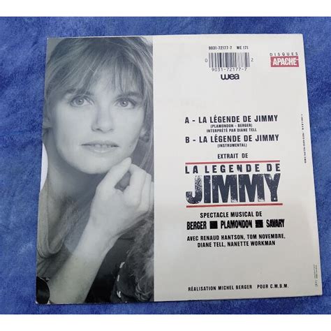 La Legende De Jimmy Instrumental De Diane Tell Sp Chez Grey Ref