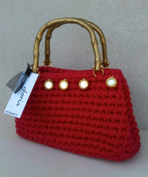 Pin By Bego A Mesones On Bolsos Y Carteras Crochet Trapillo Top