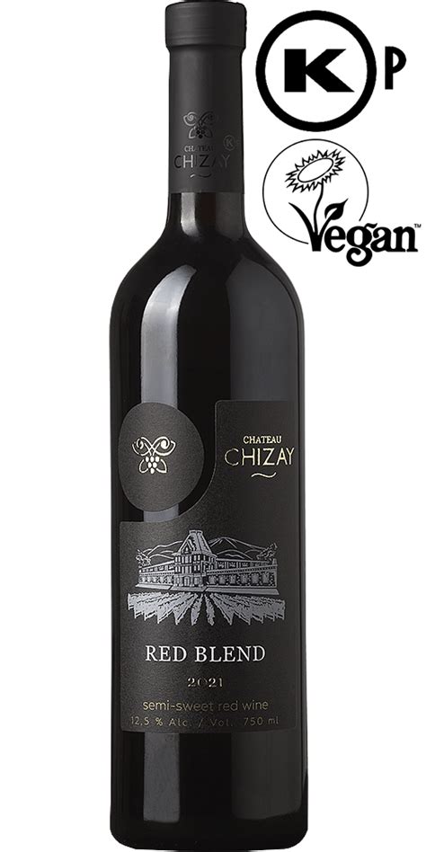Кошерне червоне вино RED BLEND від Chateau Chizay