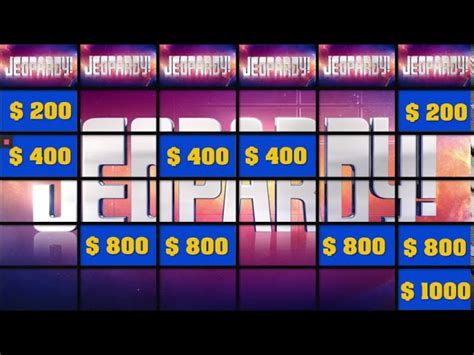 Interactive Jeopardy Powerpoint Template