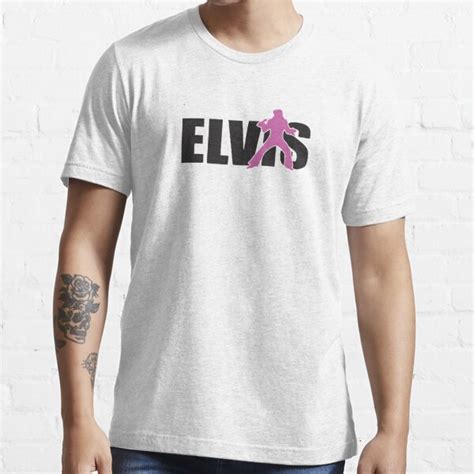 Elvis The Pink Rocker Legend T Shirt For Sale By Susanray4