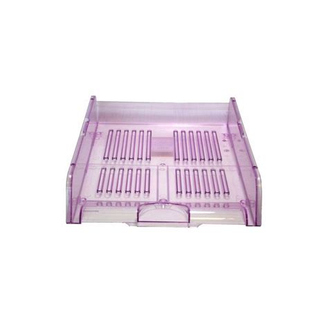 Corbeille Courrier Arda A Violet Transparent