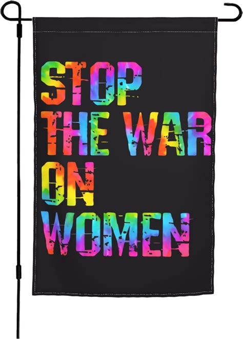 Hafhue Womens Rights Are Human Rights Welcome Garden Flag