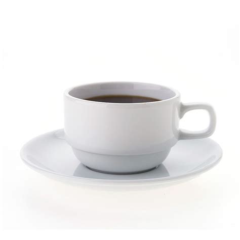 Ripley SET DE 6 TAZA TE 200 CC CON PLATILLO APILABLE LINEA TOWER