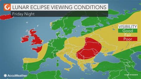 Le Previsioni Meteo Per L Eclissi Totale Di Luna Del 27 Luglio In