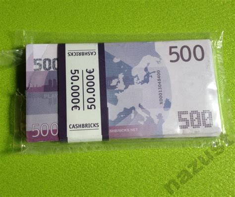 пачка сувенирных 500 евро — Купуйте на Newauction.org за вигідною ціною ...