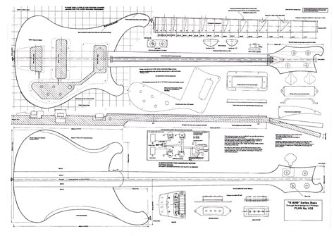 Printable Bass Guitar Plans Free At Alicia Smith Blog