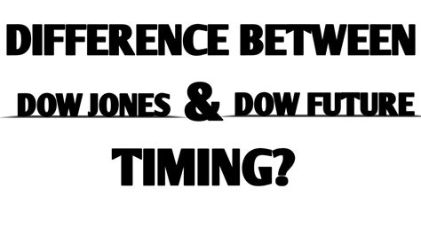 Dow Jones And Dow Futures🔥 Youtube