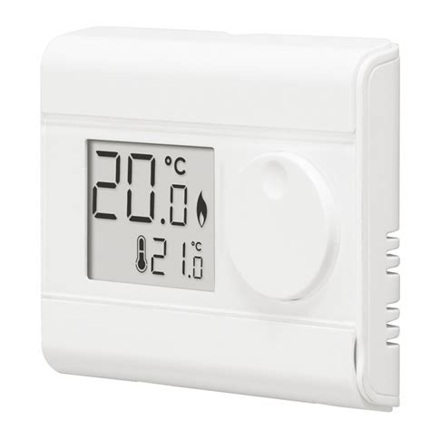 Thermostat d ambiance filaires programmable à piles