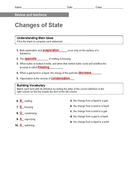 2 2 Change Of State Worksheet PDF Worksheets Library