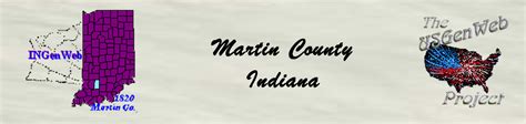 Martin County, IN History