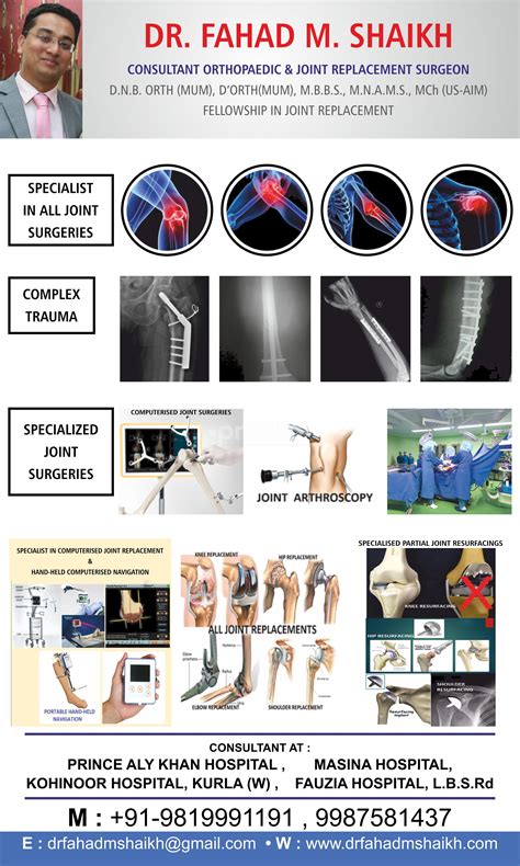 Orthopaedic Trauma Joint Replacement Multi Speciality Clinic In