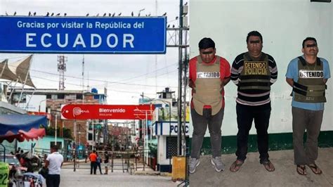 Pnp Desarticula Mafia Que Hacía Pasar A Extranjeros En La Frontera Perú Ecuador Cobraban En