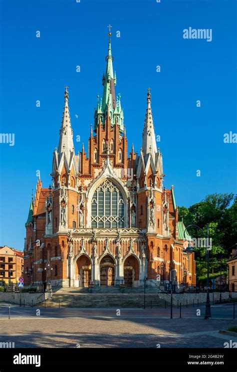 Krakow Poland Church Saint Joseph A Historic Roman Catholic Church