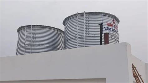 Zincalume Bolted Water Storage Tank Heavy Premium Model At Rs Litre