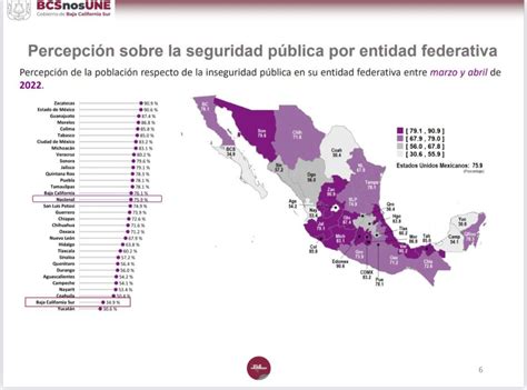 Baja California Sur Segundo Estado Con Mayor PercepciÓn De Seguridad Hcn