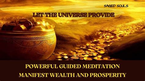 This Is Powerful Guided Meditation To Manifest Wealth And Abundance