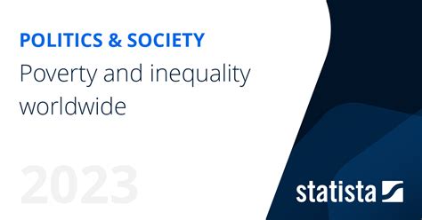 Poverty and inequality worldwide | Statista