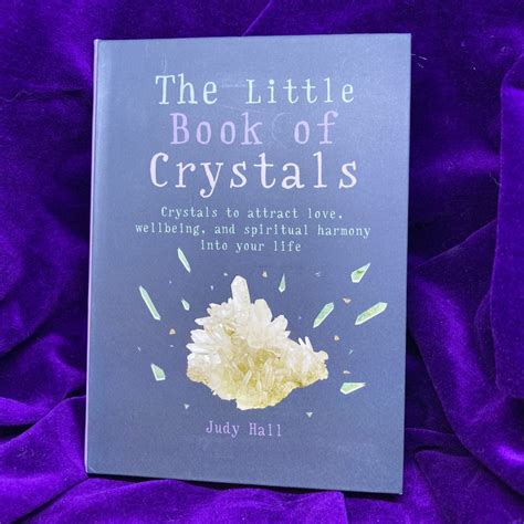 The Little Book Of Crystals By Judy Hall Into The Mystic Shop