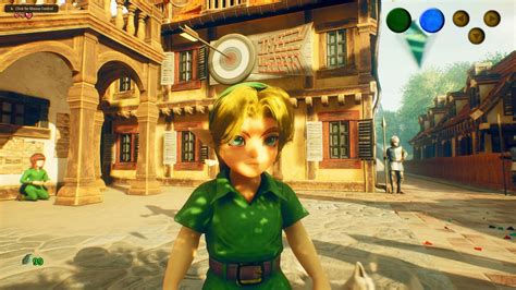 New Zelda Ocarina Of Time Fan Remake In Unreal Engine Video