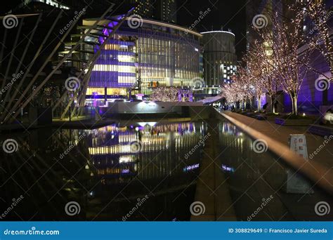 Osaka Skyline Night Views from Umeda Stock Image - Image of tower, high ...