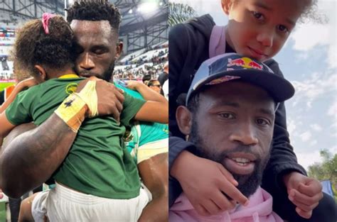 Dad Goals Adorable Photo Of Siya Kolisi And Daughter Keziah