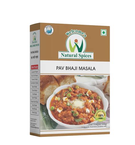 Welcome S Pav Bhaji Masala G At Rs Pack Pav Bhaji Masala In