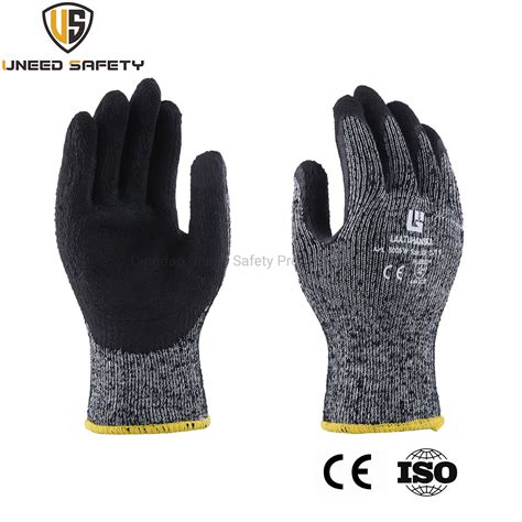 Discount Hppe With Glass Fiber Nylon G Latex Anti Cut Level Cut