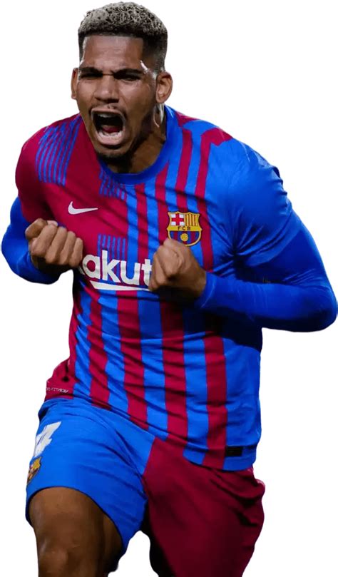 Ronald Araujo Barcelona football render - FootyRenders