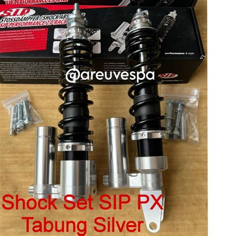 Jual Shock Set Tabung Sip Scootershop Germany Silver Utk Px Excel