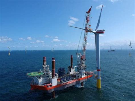 Final Turbine Installed At Borkum Riffgrund Offshore Wind Farm