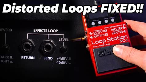 How To Setup A Loop Pedal With Electric Guitar Youtube