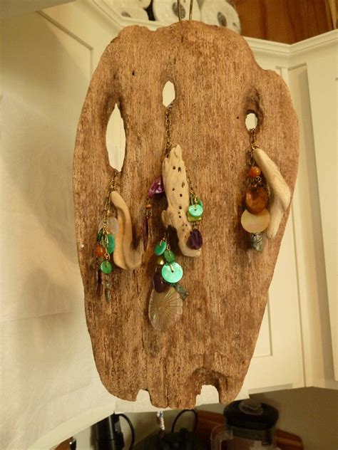 Driftwood Beach Art Driftwood Art Driftwood Beach Art Beach Art Abalone Handmade Wall Hanger ...