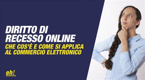 Diritto Di Recesso Online Come Funziona Il Diritto Di Recesso Nell