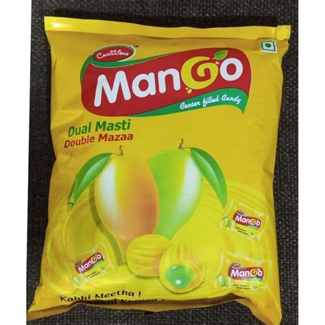 Round Candilicious Mango Double Flavor Milk Candy Packaging Type