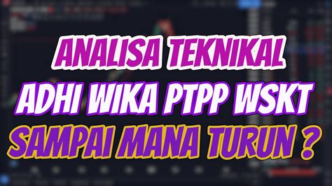 Analisa Teknikal Saham Adhi Wika Ptpp Wskt Youtube