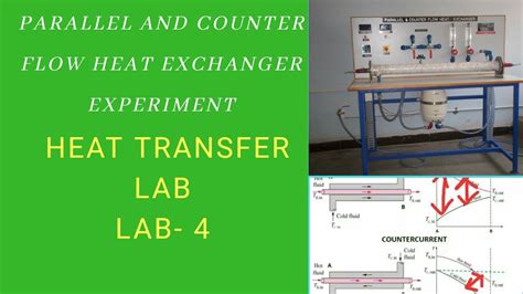 Parallel And Counter Flow Heat Exchanger Experiment LMTD Effectiveness