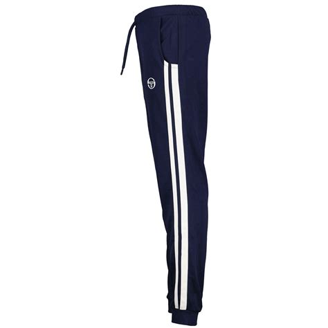 Sergio Tacchini New Damarindo Retro Track Pants Maritime Blue