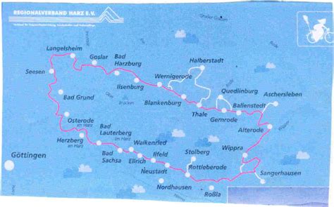 Harzrundweg Radwandern Harz Radrouten Radwege Radfahren