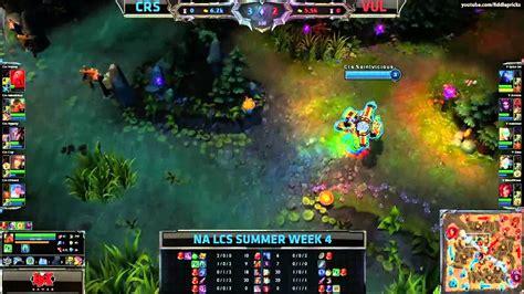 Team Curse Vs Vulcun LCS 2013 NA Summer Split W4 D1 YouTube