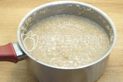 Пшеничная каша на воде Полтавская - Пошаговый рецепт с фото. Вторые ...