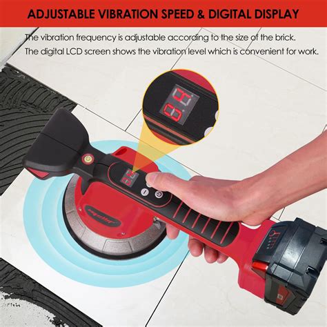 Snapklik Tile Vibration Leveling Machine Mellif Tiler Vibrator