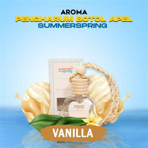 Jual Parfum Pengharum Mobil Dan Ruangan Botol Apel Summerspring Aroma