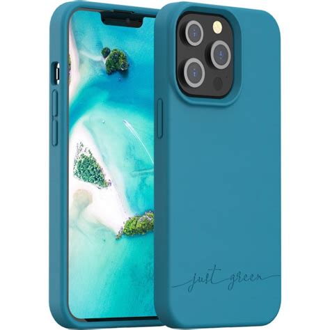 Just Green Funda Biodegradable Azul Para Iphone Pro Pccomponentes