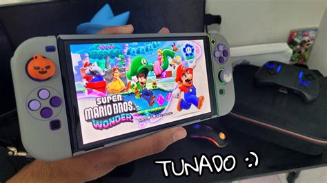 TUNANDO o meu Nintendo Switch OLED acessórios da PlayVital YouTube