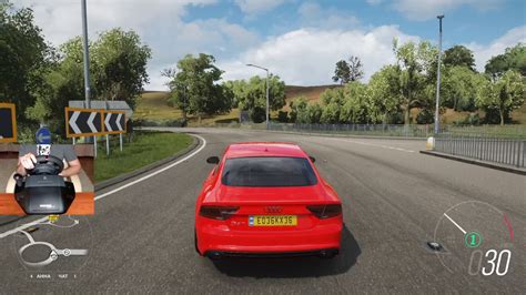 Forza Horizon Audi Rs Sportback Logitech Momo Racing Youtube