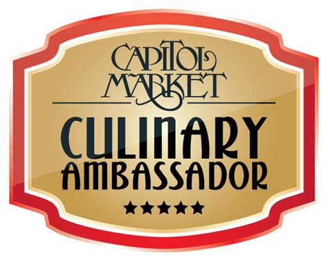 Culinary Ambassador Badge Final 1 Capitol Market