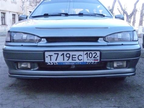 губа на передний бампер — Lada 2115, 1,5 л, 2007 года | аксессуары | DRIVE2